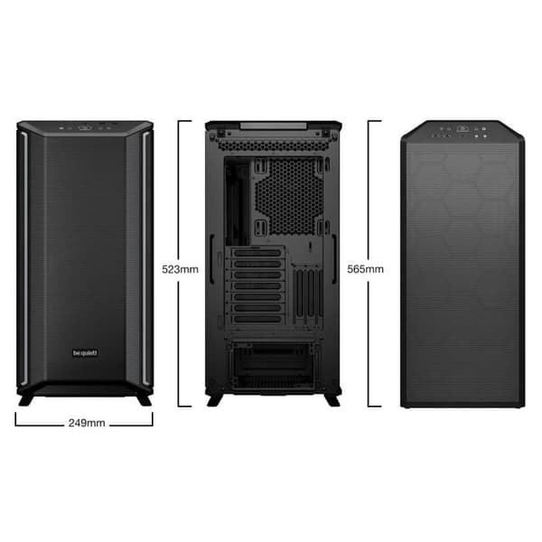BEQUIET Dark Base 701 Chassi