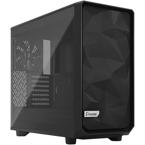 FRACTAL DESIGN - Meshify 2 Lite Black TG Light Tint - PC-fodral - Svart ( FD-C-MEL2A-03 ) Svart