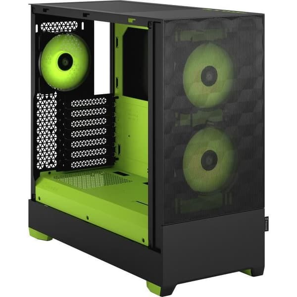 FRACTAL DESIGN - Pop Air RGB Grön TG - PC-fodral - Grön (FD-C-POR1A-04)