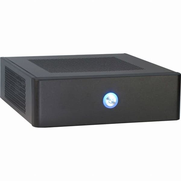 Inter-Tech Mini ITX-601 fodral - Ultra litet format - 60 Watt nätadapter