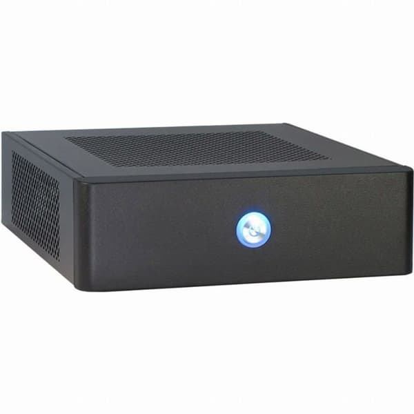 Inter-Tech Mini ITX-601 fodral - Ultra litet format - 60 Watt nätadapter