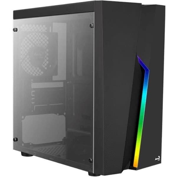 AEROCOOL PC CASE Bolt Mini - Mini Tower - Svart - Micro ATX-format (ACCS-PV20012.11)