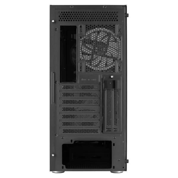 PC Chassi ATX - Aerocool - PRISMBKV3 - 4 ARGB Fläktar - Härdat Glas - Svart