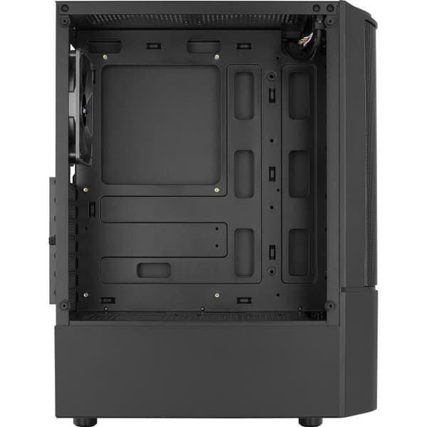 AeroCool Quantum Mesh-G V3 Mid-Tower ATX-fodral med glaspaneler (svart)