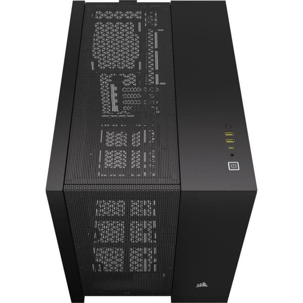 PC-fodral - CORSAIR - 2500D AIRFLOW Micro ATX Dual Chamber - Svart