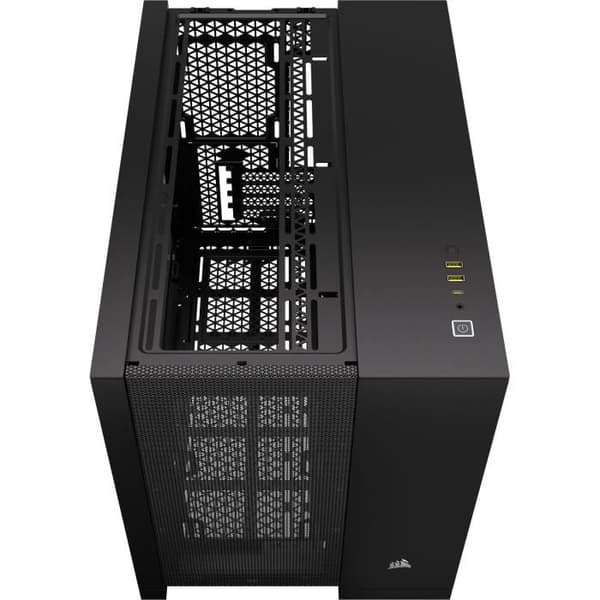 PC-fodral - CORSAIR - 2500D AIRFLOW Micro ATX Dual Chamber - Svart