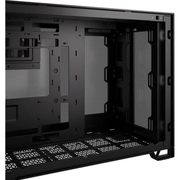 PC-fodral - CORSAIR - 2500D AIRFLOW Micro ATX Dual Chamber - Svart