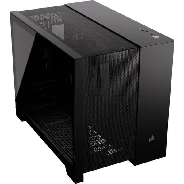 PC-fodral - CORSAIR - 2500D AIRFLOW Micro ATX Dual Chamber - Svart