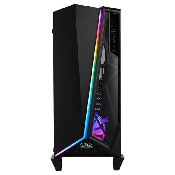 CORSAIR Spec Omega RGB PC-fodral - Mid Tower - Svart - Fönster i härdat glas (CC-9011140-WW)