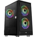 Miniatyrbild 1 av 4: PC-fodral - AEROCOOL - Graphite G V3 - Fodral utan strömförsörjning - Medium torn - ATX-format - Svart (ACCM-PB24133.11)