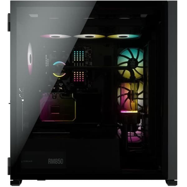 CORSAIR iCUE 7000X RGB PC-fodral i härdat glas - svart (CC-9011226-WW)