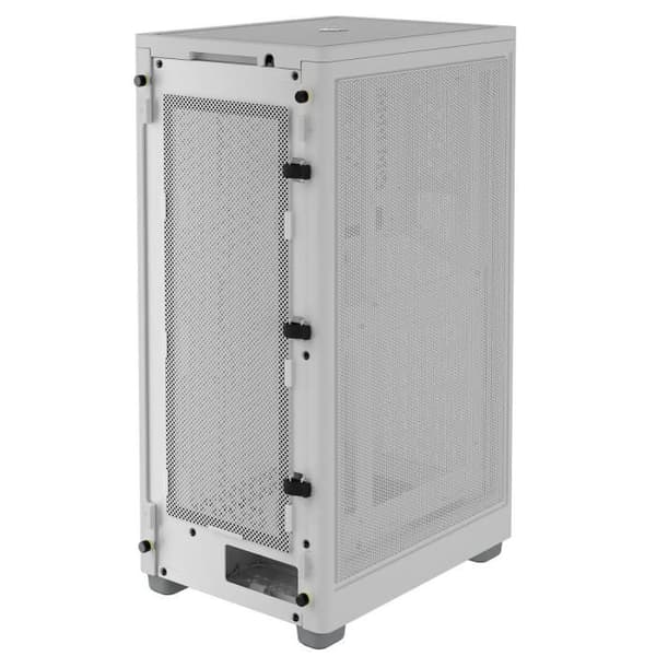 PC-fodral - CORSAIR - iCUE 2000D Airflow - Mini ITX - Stålpaneler - AF120 SLIM fläkt ingår - Vit - (CC-9011245-WW)