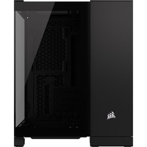 PC-fodral - CORSAIR - 2500X härdat glas Micro ATX Dual Chamber - Svart