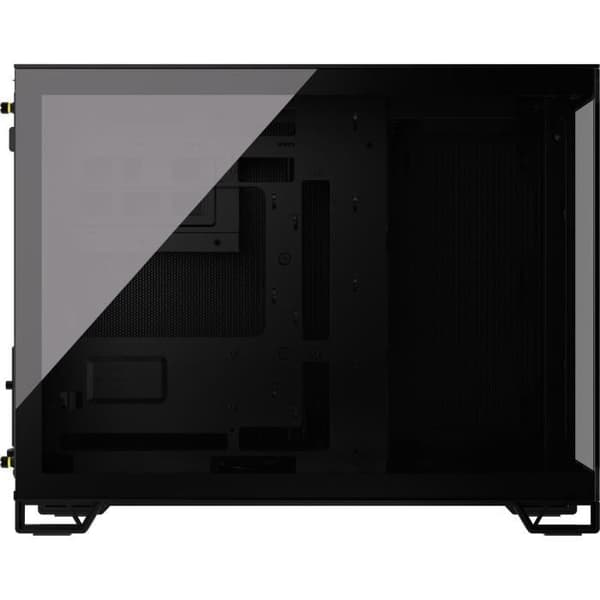 PC-fodral - CORSAIR - 2500X härdat glas Micro ATX Dual Chamber - Svart