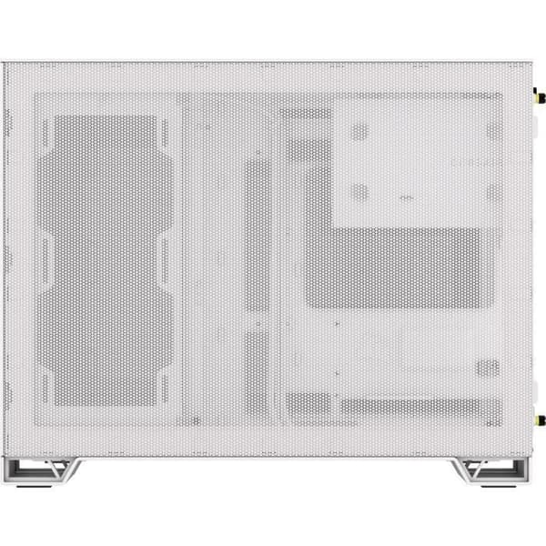PC-fodral - CORSAIR - 2500X härdat glas Micro ATX Dual Chamber - Vit