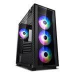 DEEPCOOL MATREXX 50 ADD-RGB 4F Mid Tower PC-fodral - Svart - E-ATX-format