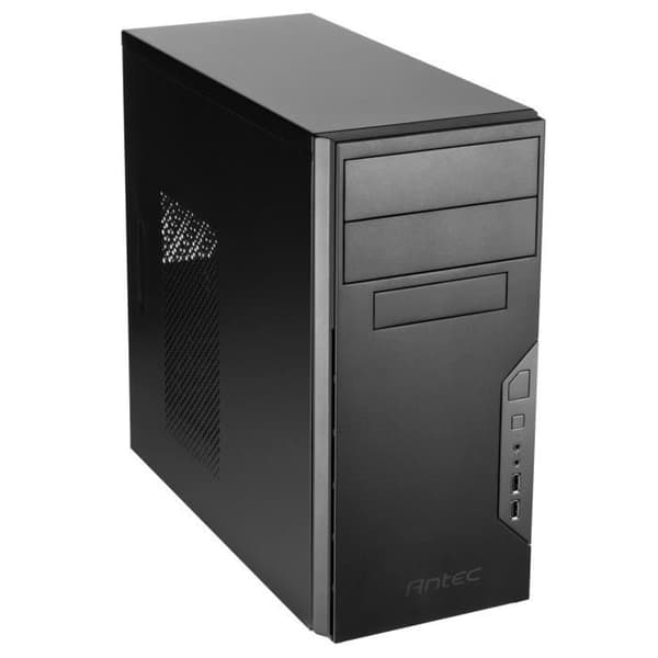 ANTEC PC CASE VSK3000BU3 - Svart - Micro ATX format Svart