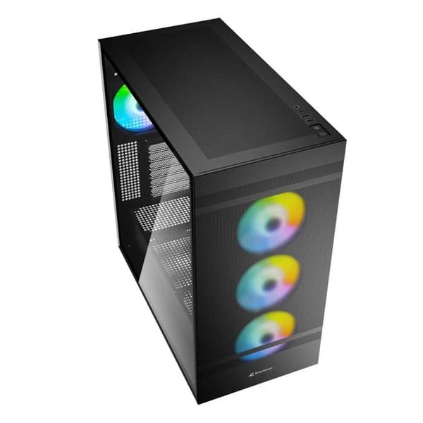 SHARKOON Rebel C50 Svart RGB ATX