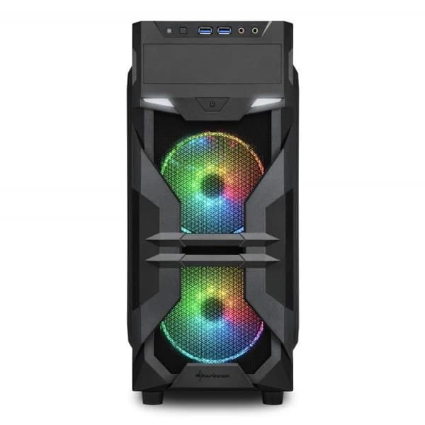 Sharkoon VG7-W Gaming PC-fodral - 4044951026869