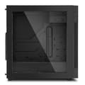 Miniatyrbild 3 av 4: Sharkoon S25-W Midi Tower ATX PC-fodral - 5 interna fack - Vattenkylningsportar