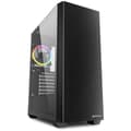 Miniatyrbild 1 av 4: Sharkoon VS9 RGB Midi ATX PC-fodral Svart