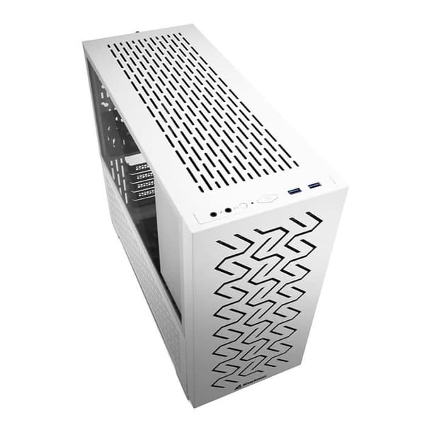 Sharkoon MS-Z1000 Semi-Tower ATX-fodral Vit mATX