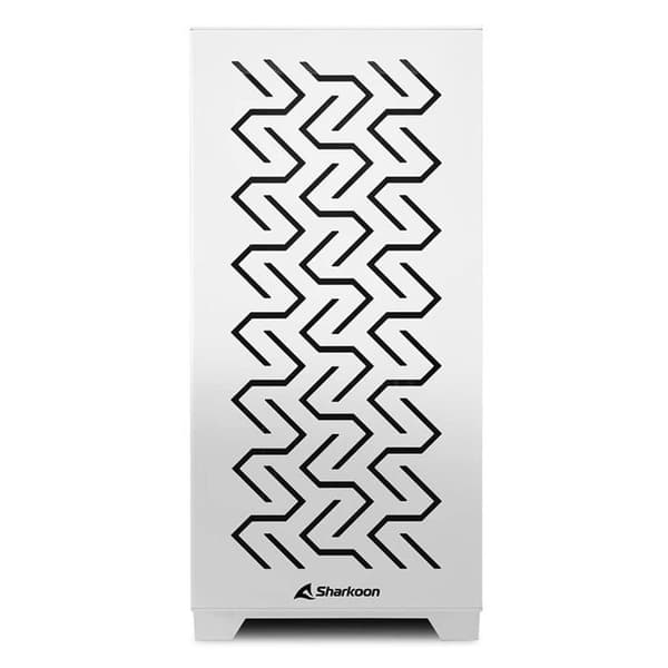 Sharkoon MS-Z1000 Semi-Tower ATX-fodral Vit mATX