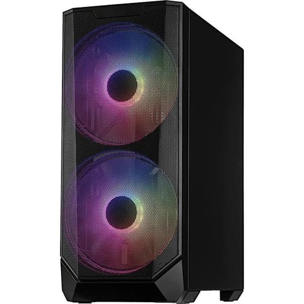 INTER-TECH IT-3503 AIRSTREAM 2XARGB spelfodral med 200 mm fläkt
