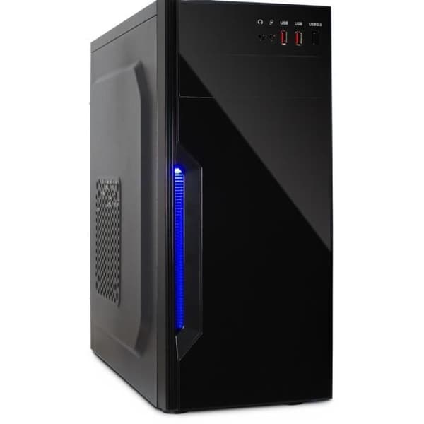 Inter-Tech B-42 PC-fodral - Svart - ATX/Micro-ATX - 5 interna fack - 120/140 mm fläktar Svart