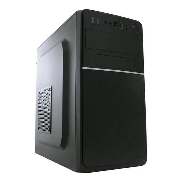 LC-Power 2015MB, Microtower, PC, Metall, Micro-ATX, Mini-ITX, Svart, 13,5 cm Svart