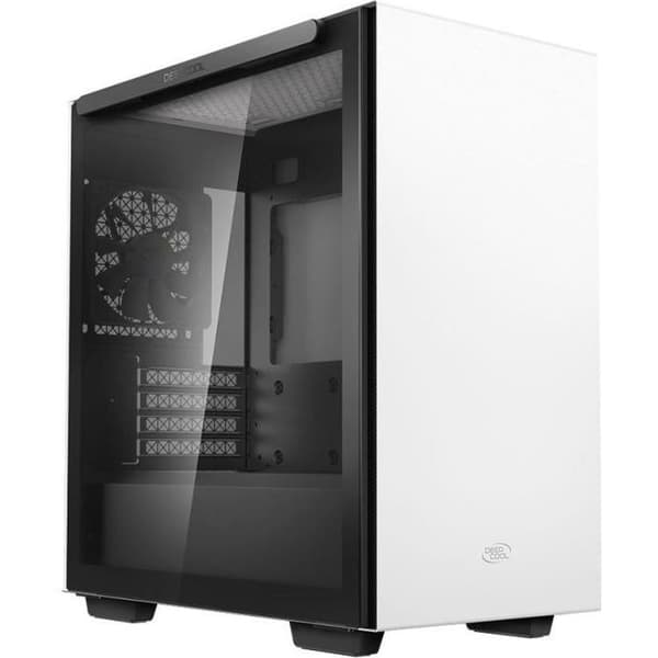 DEEPCOOL Macube 110 Vit - Låda utan strömförsörjning - Minitorn - Micro-ATX-format Vit