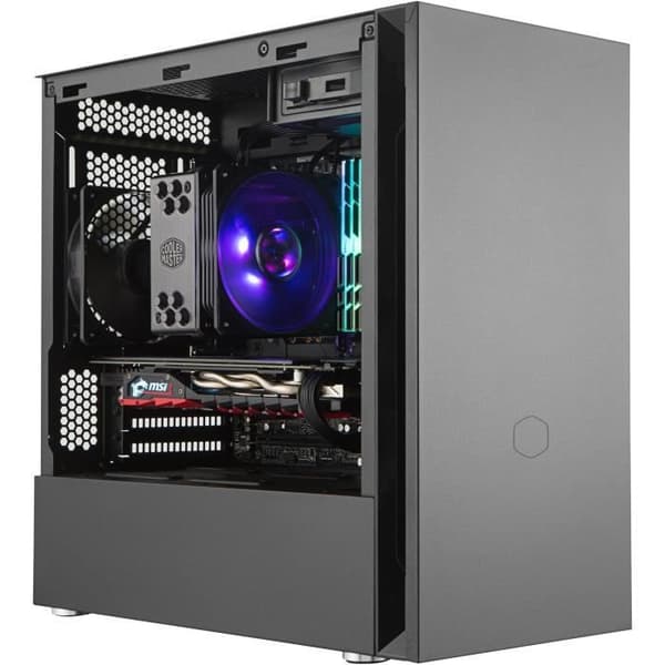 COOLER MASTER LTD PC CASE Silencio S400 - Svart - Micro ATX-format (MCS-S400-KN5N-S00)