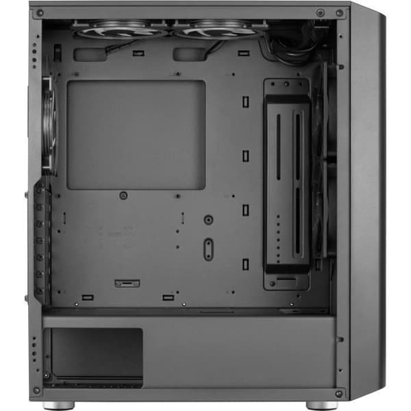 Mid-Tower ATX PC-fodral med Aerocool Interstellar RGB glaspanel - svart - TU