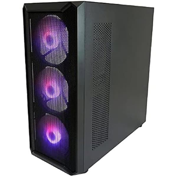 LC-POWER Gaming 804B Midi-Tower Fodral Svart
