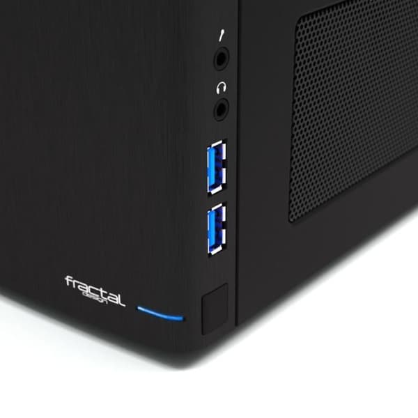 FRACTAL DESIGN PC CASE Node 304 - Svart - ATX-format (FD-CA-NODE-304-BL)
