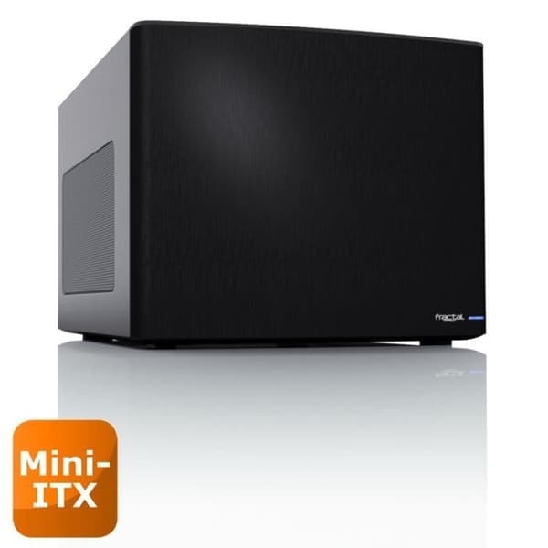 FRACTAL DESIGN PC CASE Node 304 - Svart - ATX-format (FD-CA-NODE-304-BL)