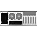 Miniatyrbillede 6 af 11: SilverStone RM44 4U -rackskab, sort
