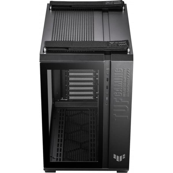 Asus TUF Gaming GT502 PLUS TG ARGB ATX-chassi med fönster, svart