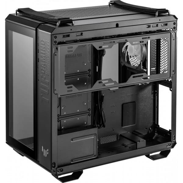 Asus TUF Gaming GT502 PLUS TG ARGB ATX-chassi med fönster, svart