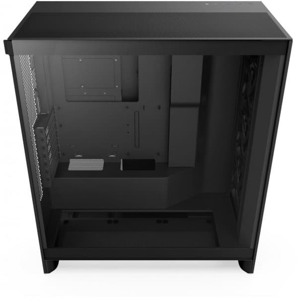 NZXT H7 Flow (2024) ATX-chassis med vindue, sort