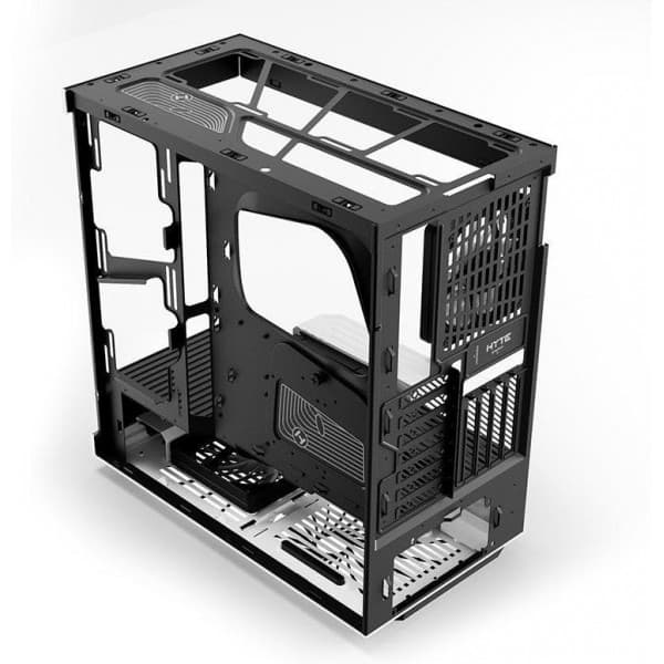 Hyte Y40 Black/White ATX-chassi med vindue, sort/hvid
