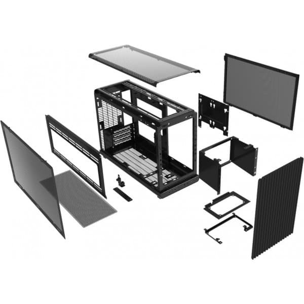 Lian Li A3-mATX Micro-ATX-chassi, svart