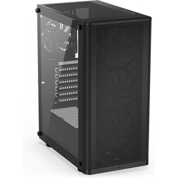 Endorfy Ventum 200 ARGB ATX-chassi med fönster, svart