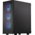Miniatyrbild 8 av 11: Endorfy Ventum 200 ARGB ATX-chassi med fönster, svart