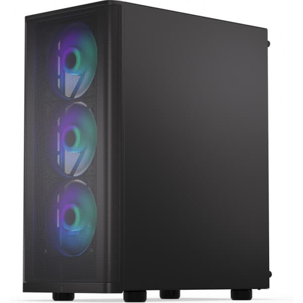 Endorfy Ventum 200 ARGB ATX-chassi med fönster, svart