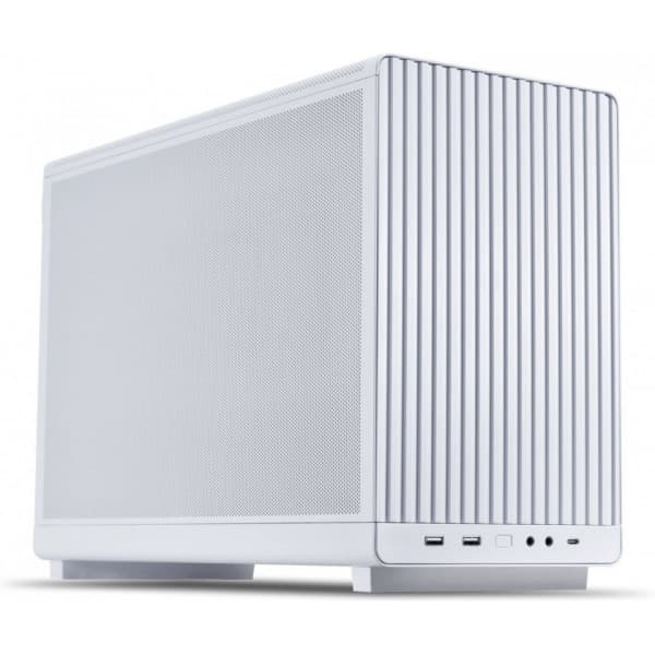 Lian Li A3-mATX Micro-ATX-chassi, vit Vit