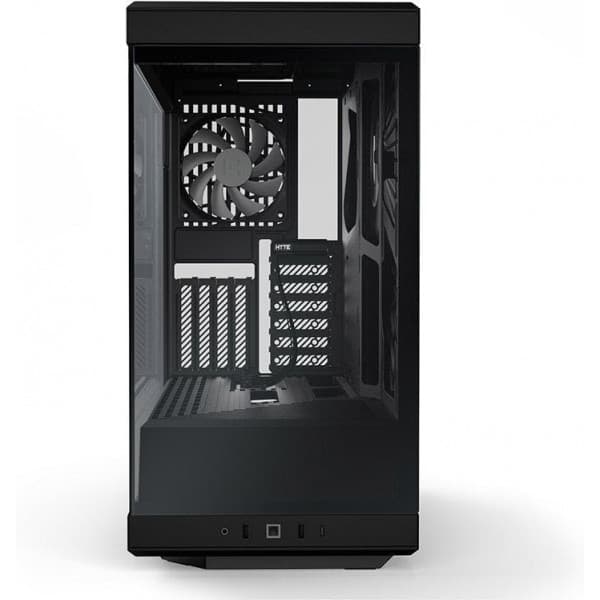 Hyte Y40 Black ATX-chassis med vindue, sort