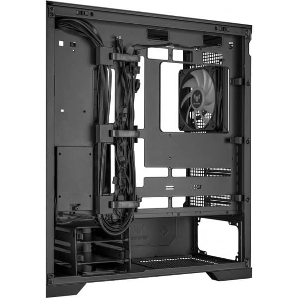 Asus TUF Gaming GT302 TG ARGB ATX-kabinet med vindue, sort