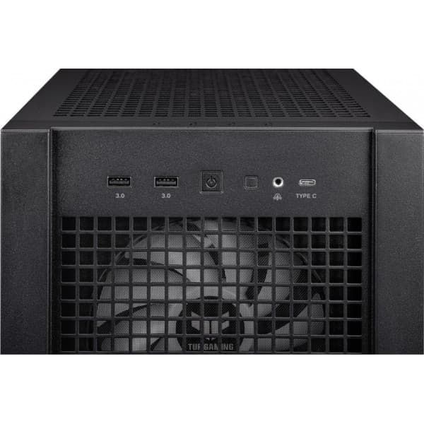 Asus TUF Gaming GT302 TG ARGB ATX-kabinet med vindue, sort