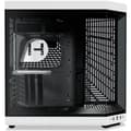 Miniatyrbild 3 av 6: Hyte Y70 Black/White ATX-hölje med panoramafönster, svart/vit